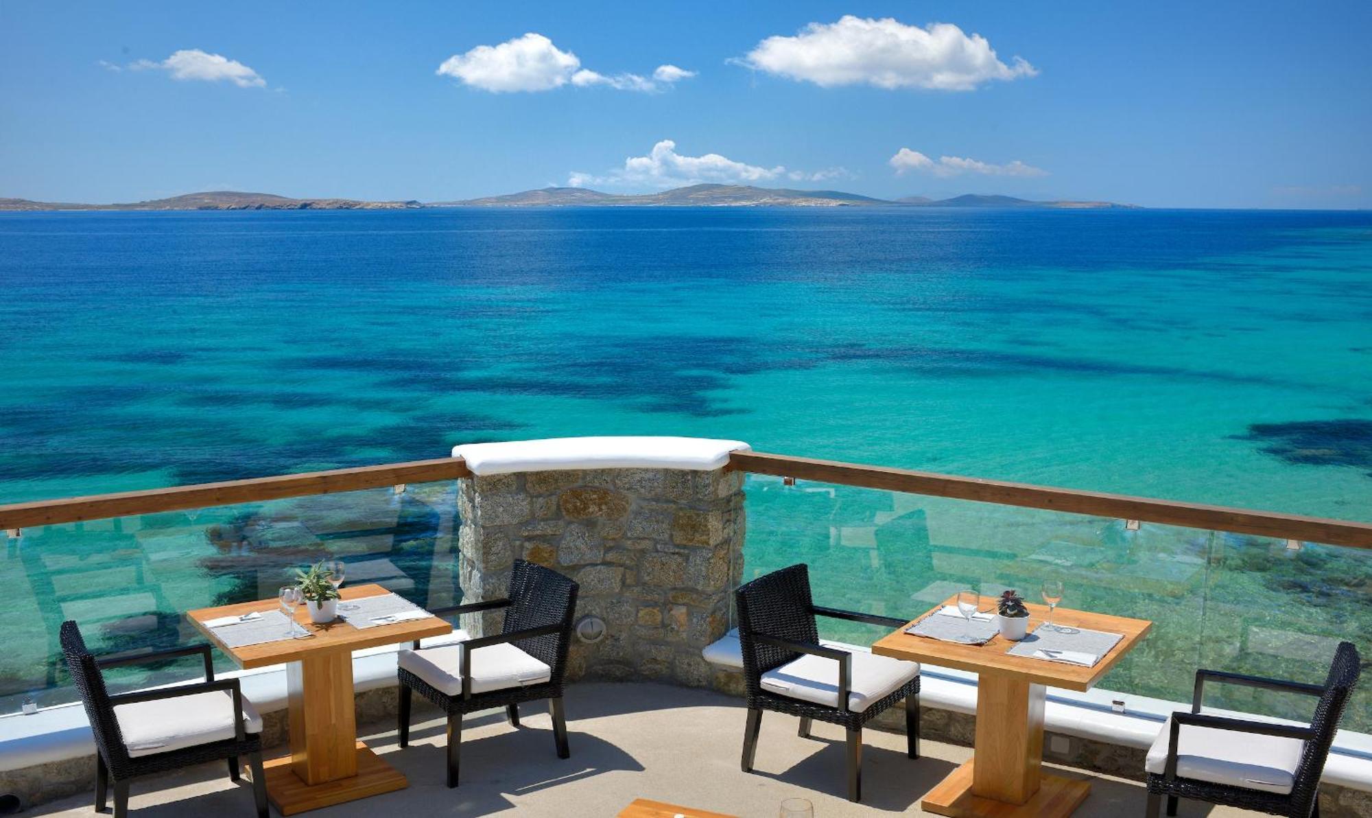 Saint John Hotel Villas & Spa Agios Ioannis Diakoftis Exterior foto View from the hotel