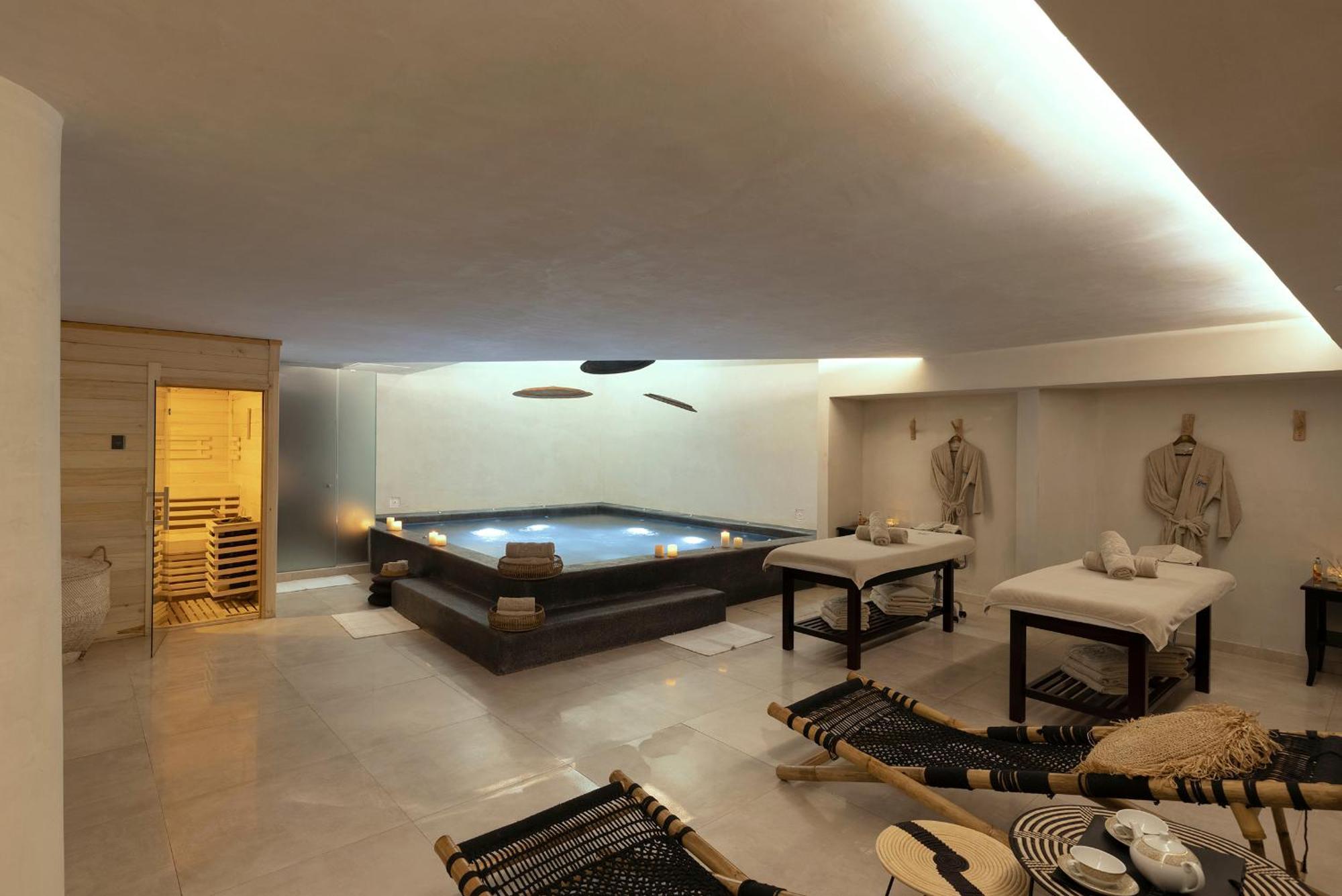 Saint John Hotel Villas & Spa Agios Ioannis Diakoftis Exterior foto Spa