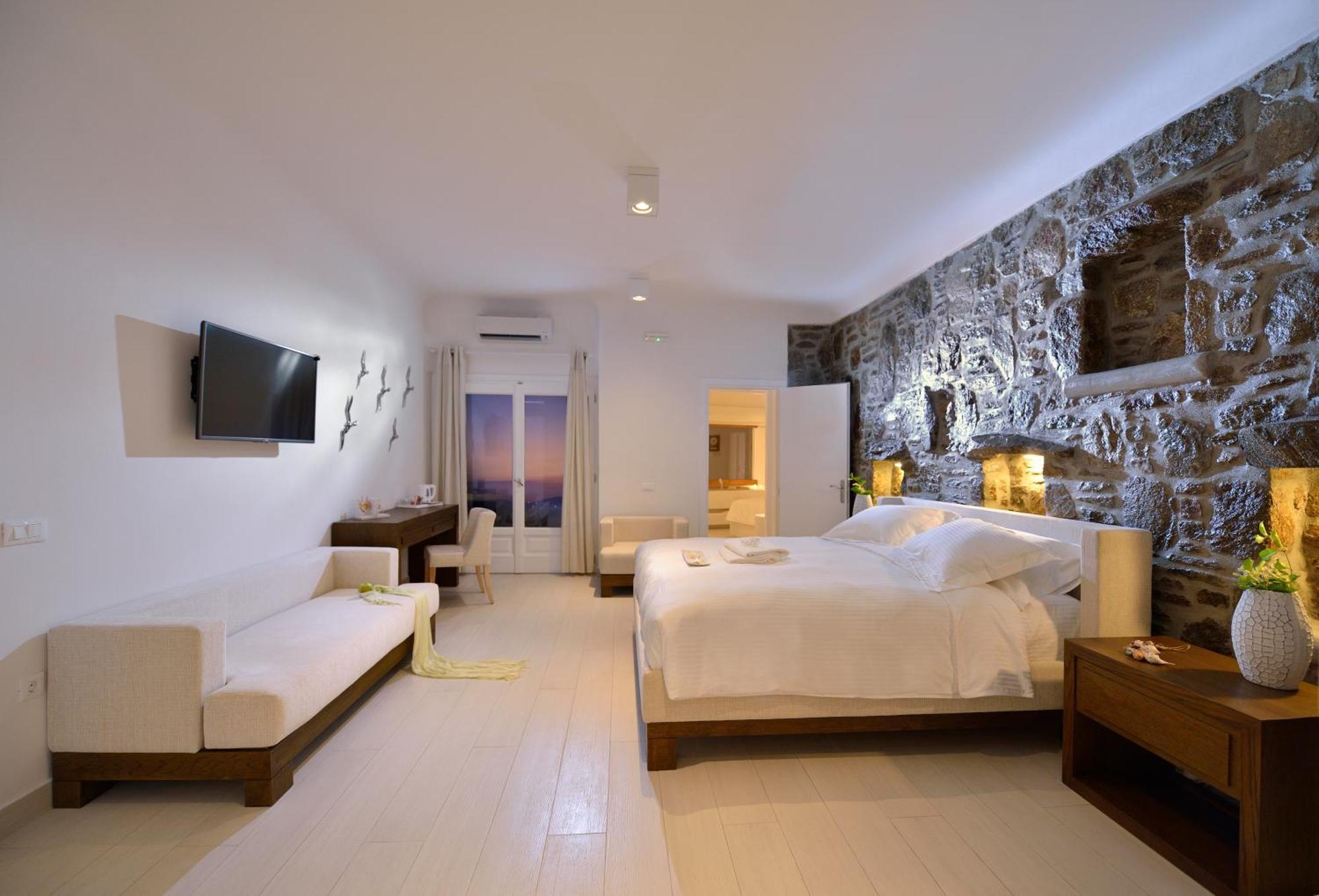 Saint John Hotel Villas & Spa Agios Ioannis Diakoftis Exterior foto Deluxe room