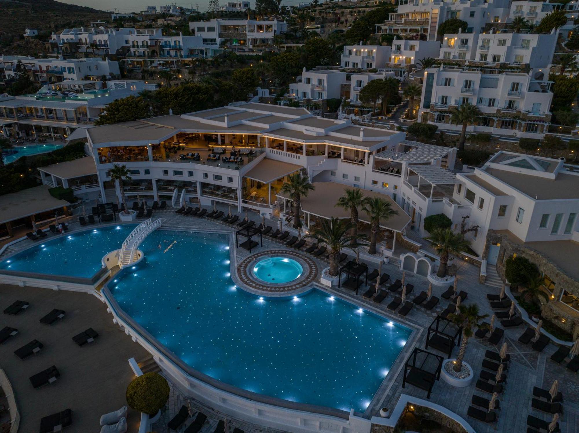 Saint John Hotel Villas & Spa Agios Ioannis Diakoftis Exterior foto Aerial view of the resort